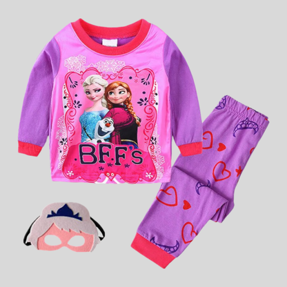 Fun Cartoon Sleepwear Set