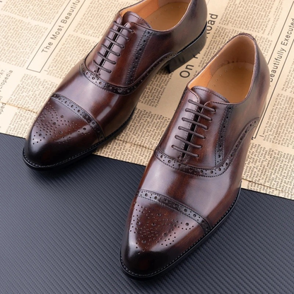 Classic Mens Genuine Leather Formal Shoes
