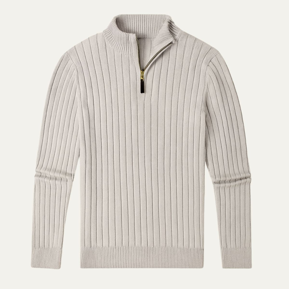 Classic Quarter Zip Men's Sweater - Rich Style - Nocini