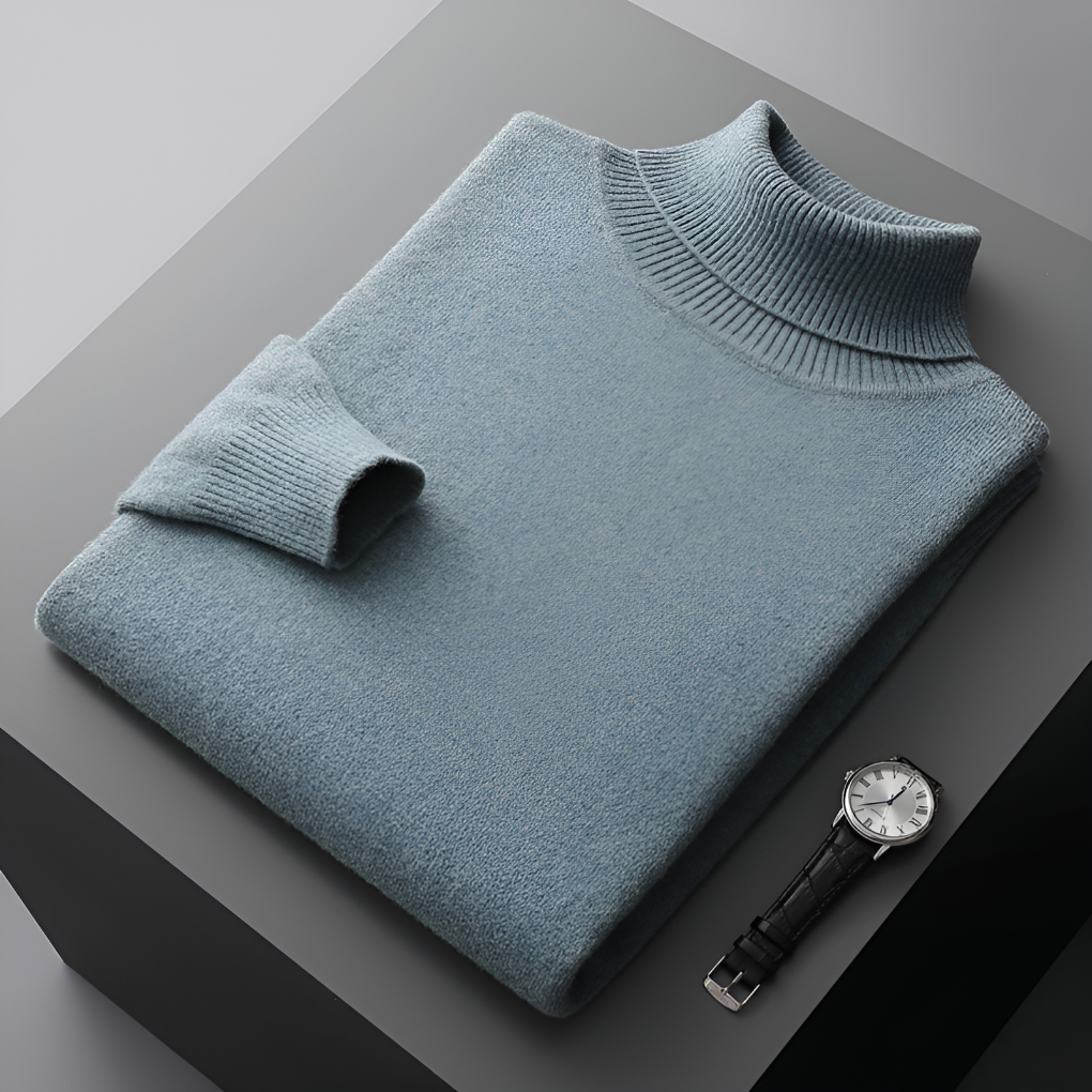 Soft Mens Wool Crew Neck Sweater