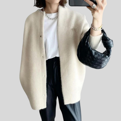 Soft Knitted Open Front Cardigan