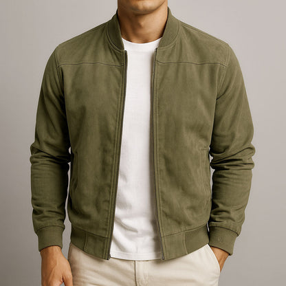 Slim Fit Water Repellent Zip Jacket