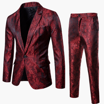 Classic 2 Piece Men's Wedding Suit