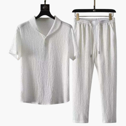 Men's 2-Piece Casual Shirt and Pant Set