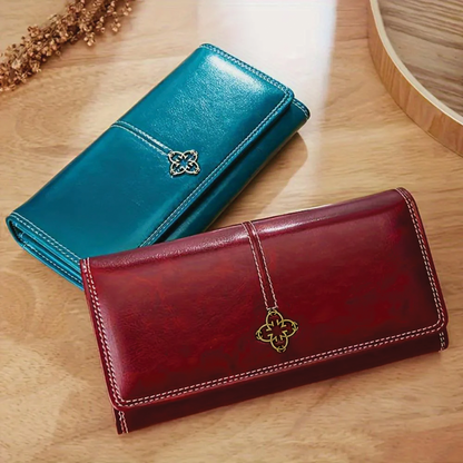 Classic Genuine Leather Fold Wallet