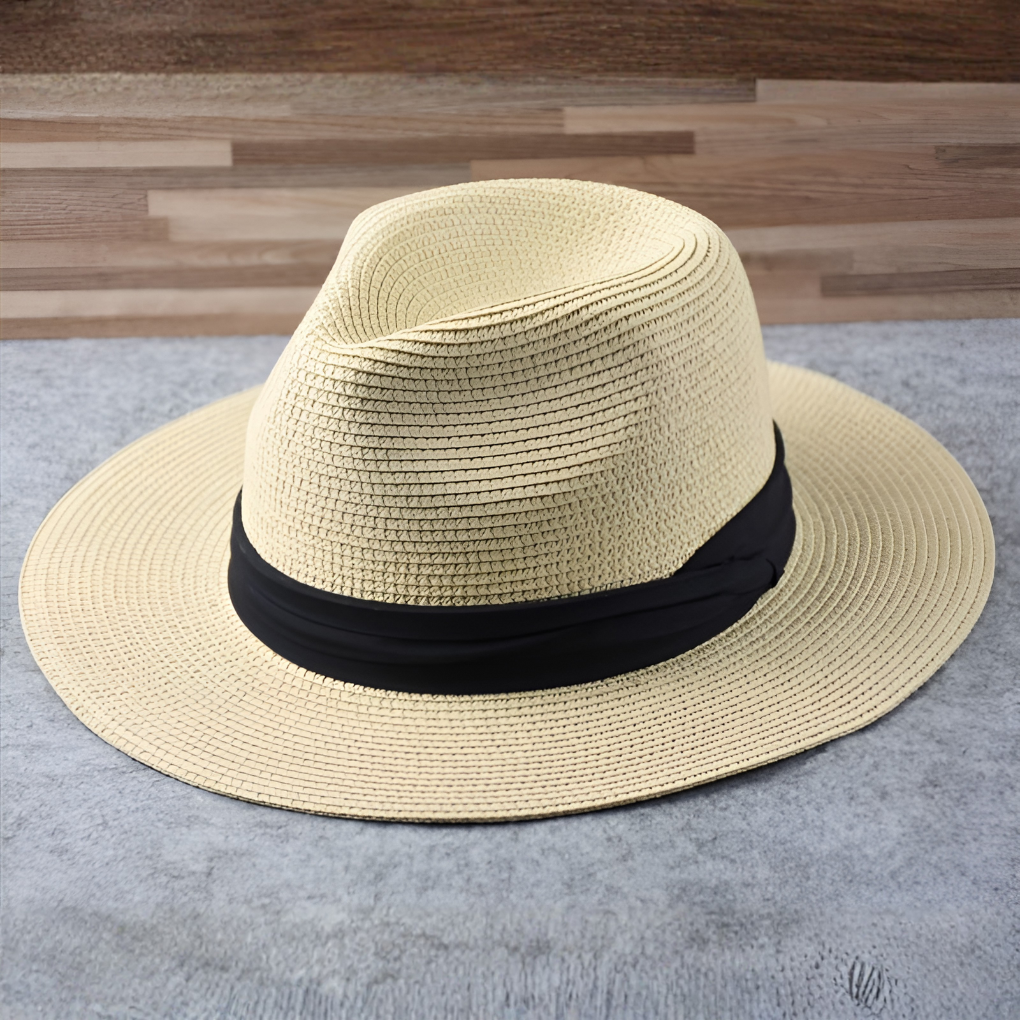 Authentic Natural Straw Hat