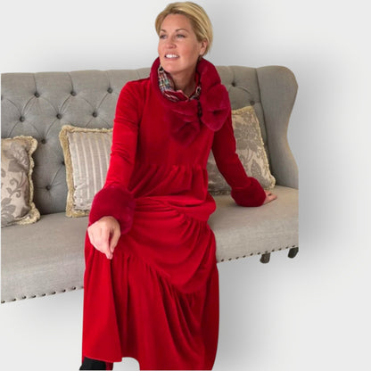 Luxurious Soft Velvet Dress