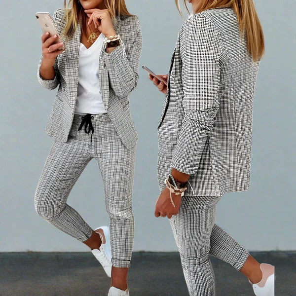 Ladies Elegant Business Pant Suit