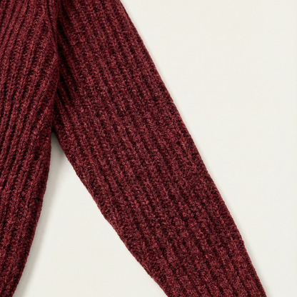 Thick Knit Men's Shawl Collar Sweater Cardigan