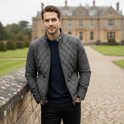 Warm Men's Insulated Padded Winter Coat