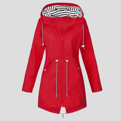 Ladies Waterproof Parka Coat