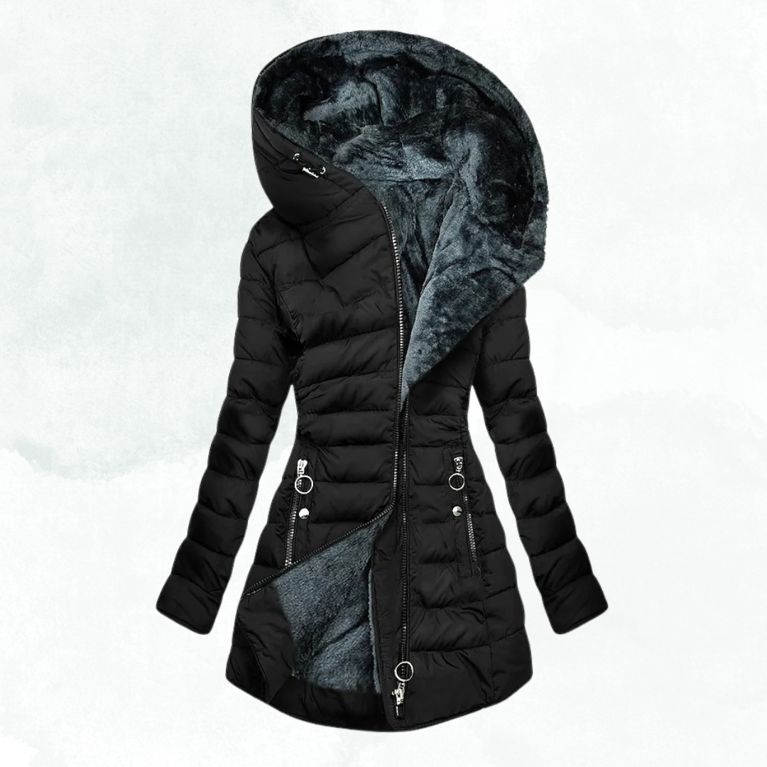 Luxurious Faux Fur Insulated Winter Coat