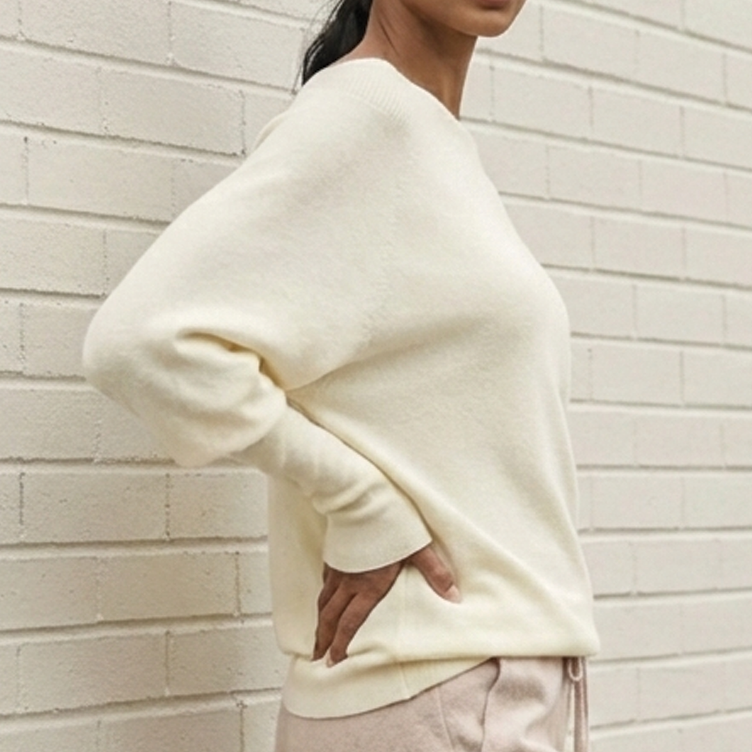 Relaxed Fit Cozy Knit Sweater