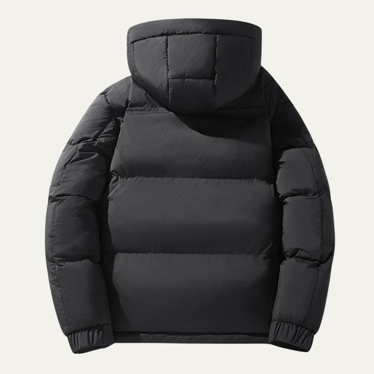Casual Men's Zip Up Hooded Oversized Jacket