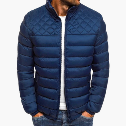 Warm Insulated Mens Zip Up Jacket