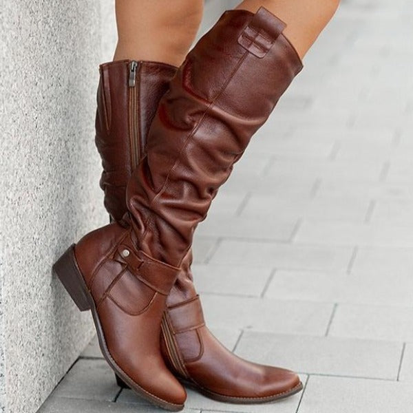 Classic Low Heel Women's Boots