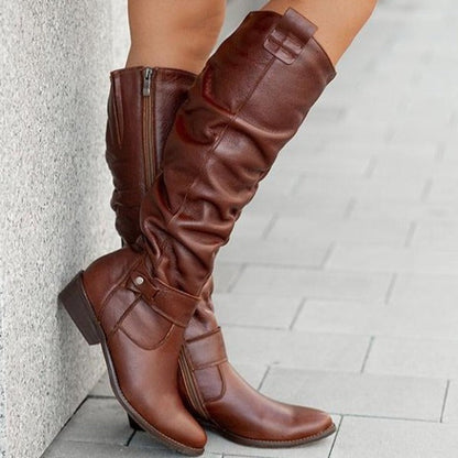 Classic Low Heel Women's Boots