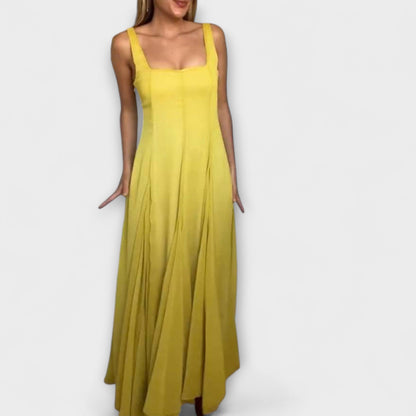 Elegant V Neckline Evening Dress for Women