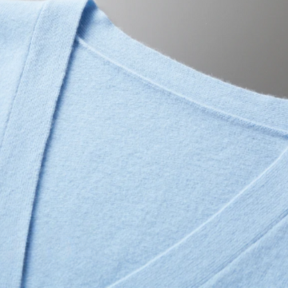 Classic Button Front Men's Sweater
