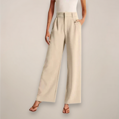Comfortable High Waisted Work Pants