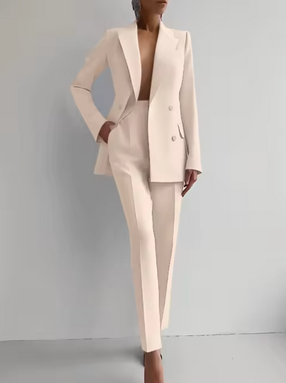 Classic 2 Piece Women's Suit Set Slim Fit