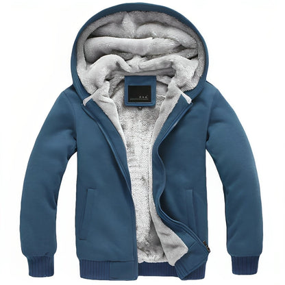 Warm Fleece Hoodie Jacket