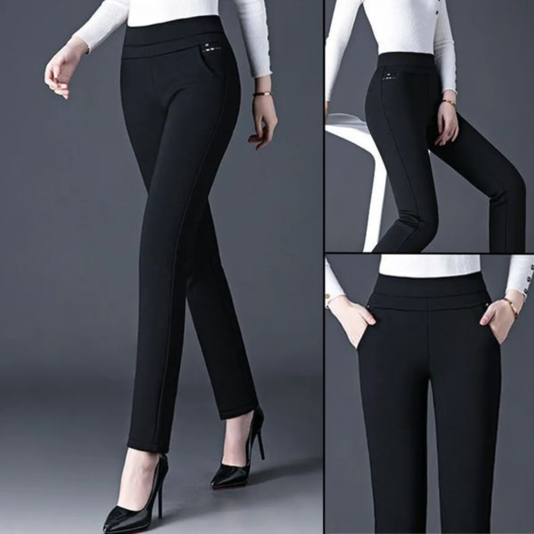 Comfortable High Waisted Leggings with Pockets