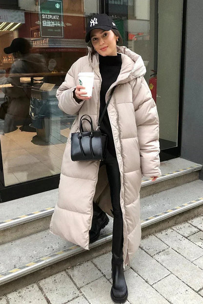 Warm Women's Down Parka Jacket Winter Coat