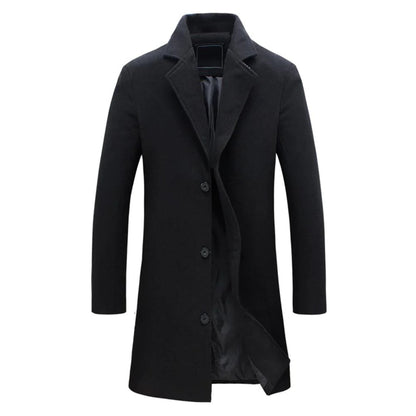 Classic Waterproof Mens Overcoat | Insulated