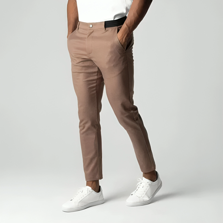 Comfortable Mens Khaki Pants Classic Fit