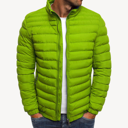 Men's Insulated Puffer Coat Warm & Stylish