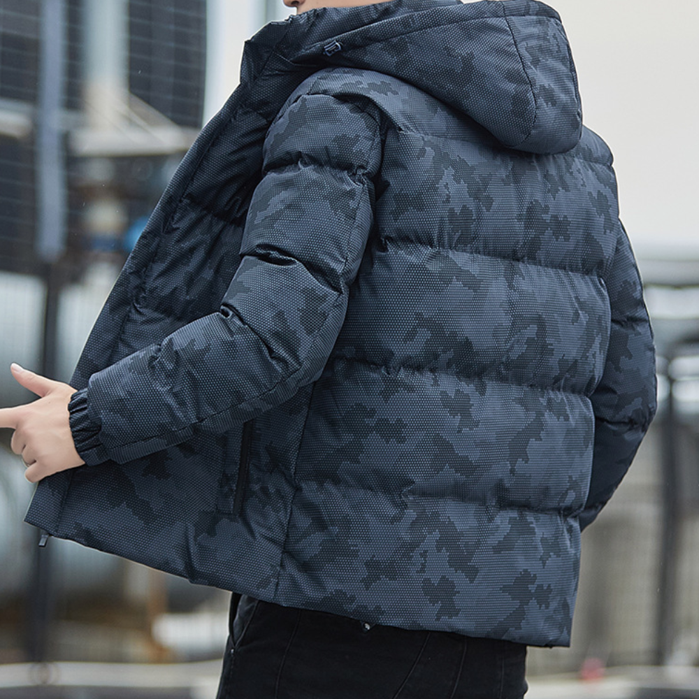 Warm Mens Downfilled Coat