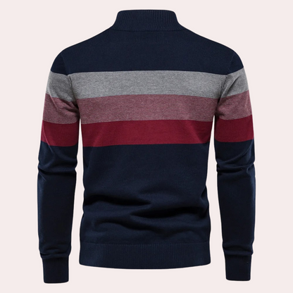 Men's Classic Stripe Pullover Sweater