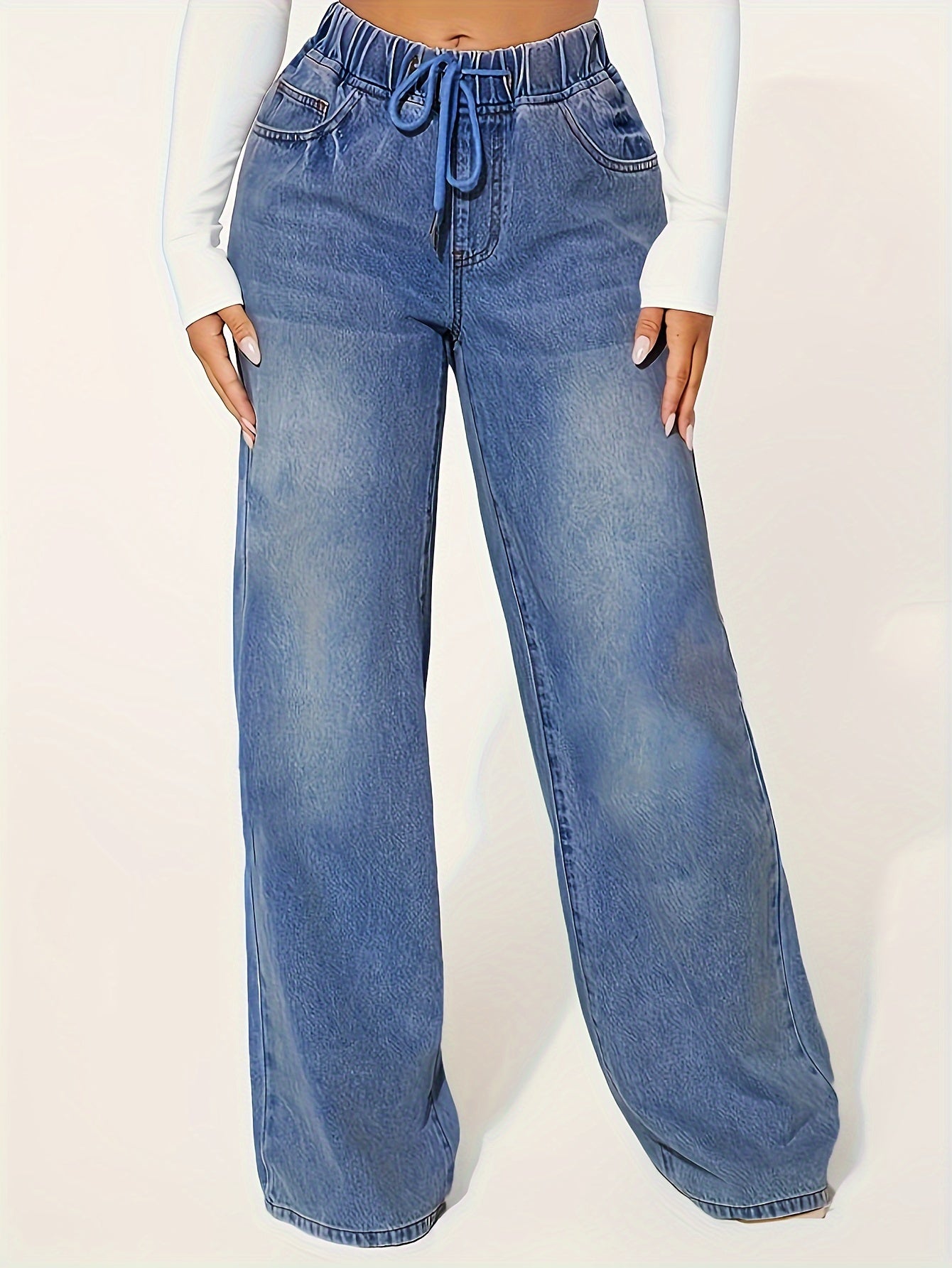 Comfortable Straight Leg Pants | Relaxed Fit Jeans