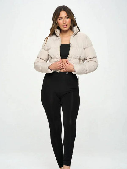 Stylish Women's Down Puffer Coat
