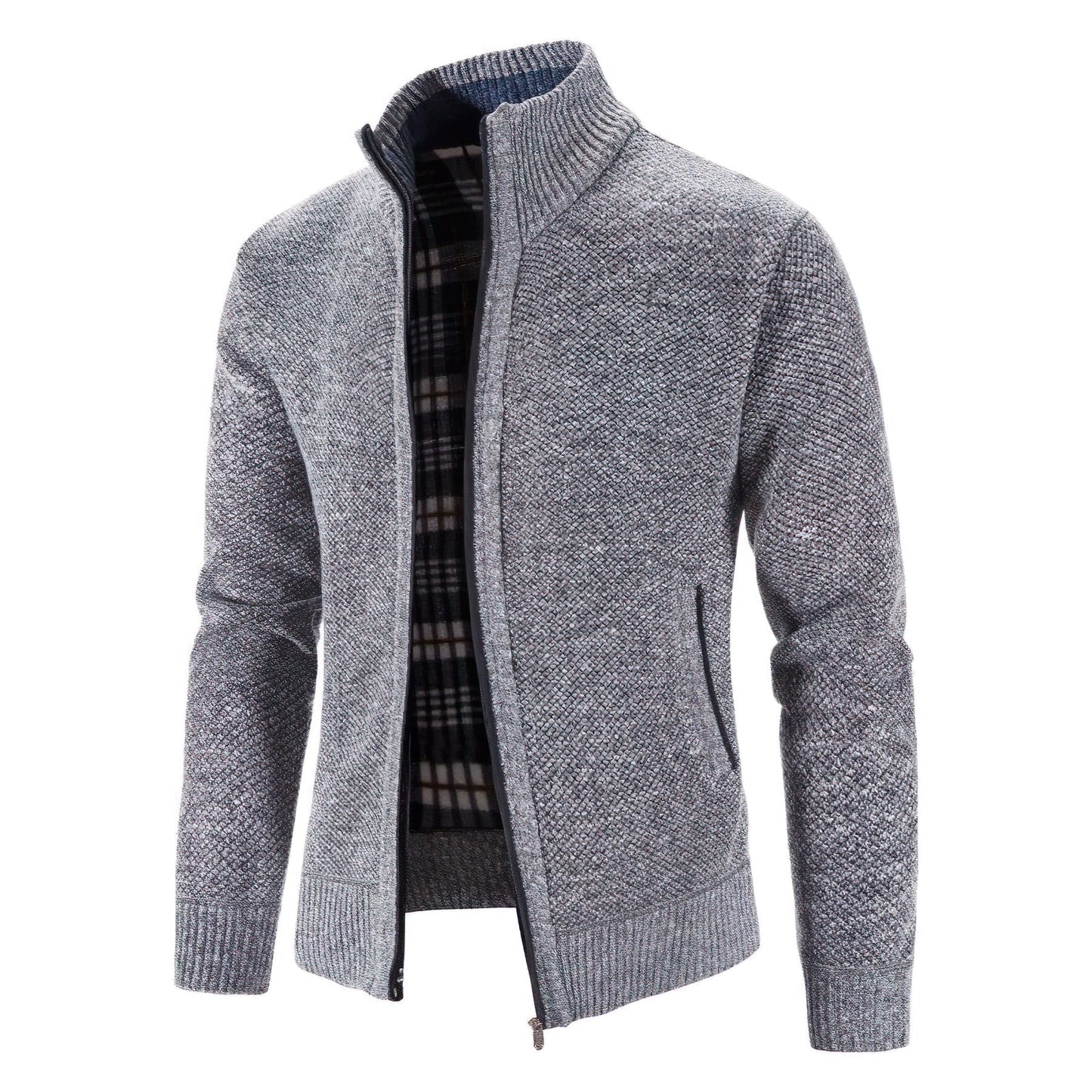 Men's Classic Zip Up Sweater