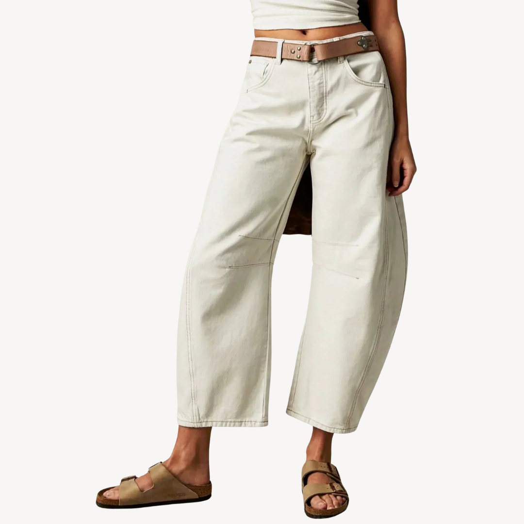 Fashionable Loose Fit Womens Jeans