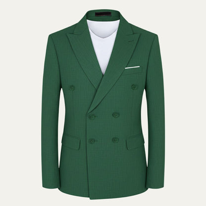 Slim Fit Men's Navy Blue Blazer Suit Jacket