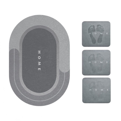 Soft Grip Bathroom Mat With Anti-Slip Bottom