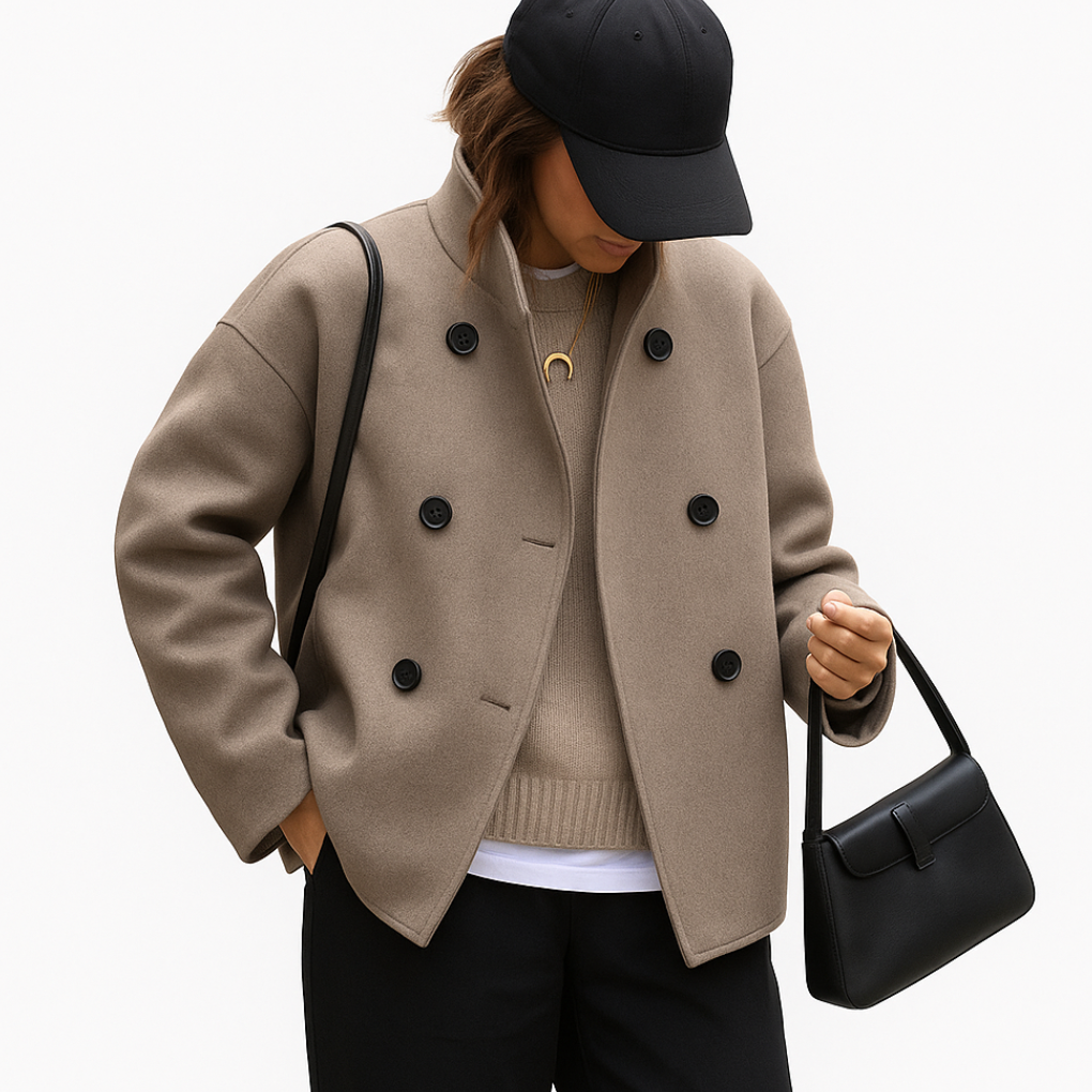 Timeless Short Coat for Everyday Wear - Olytrend