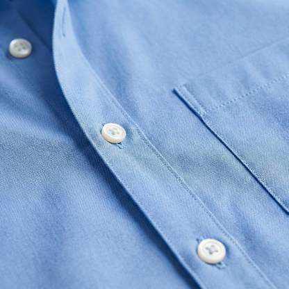 Luxury Silk Blend Men's Dress Shirt