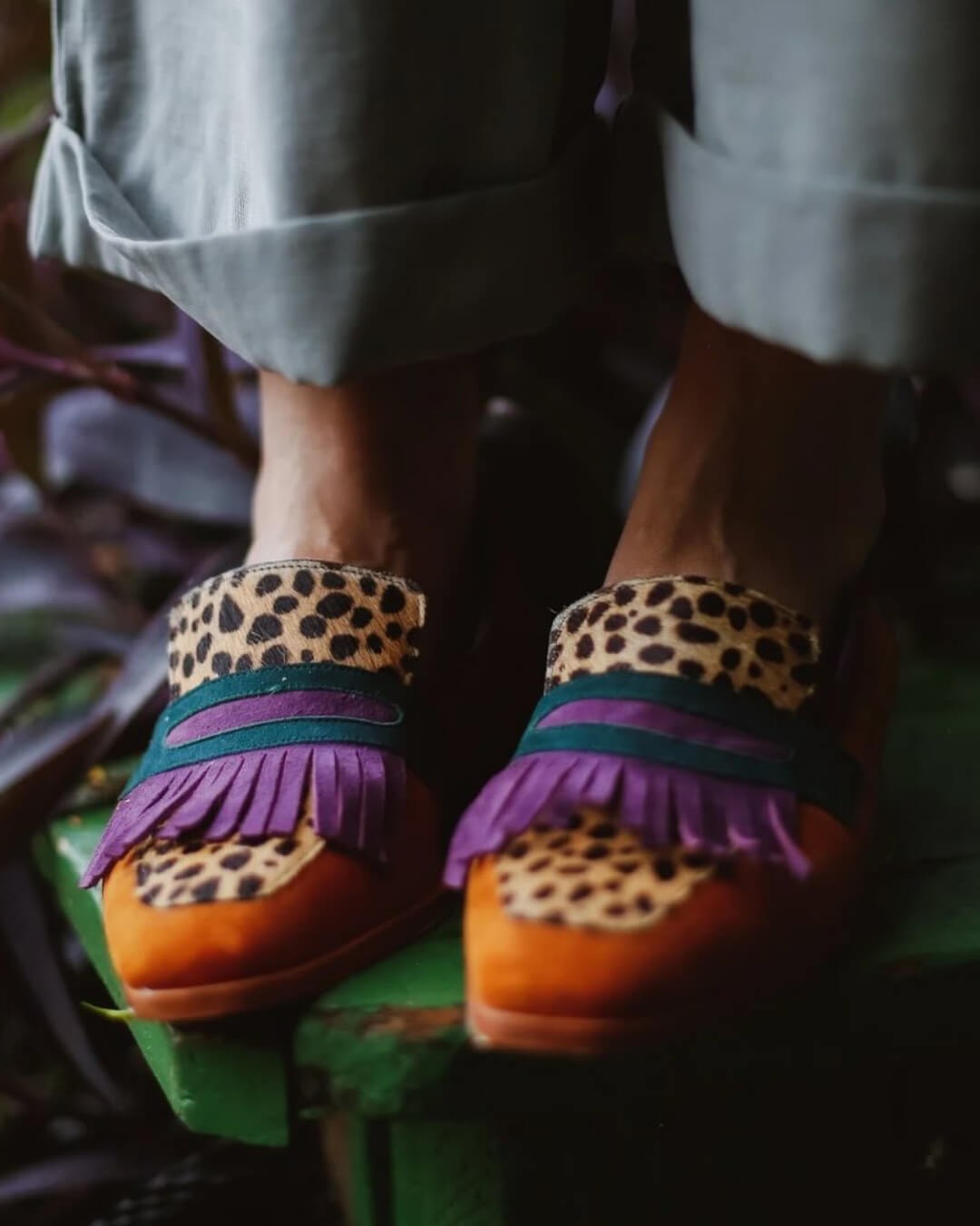 Luxury Leather Slip On Shoes - Olytrend