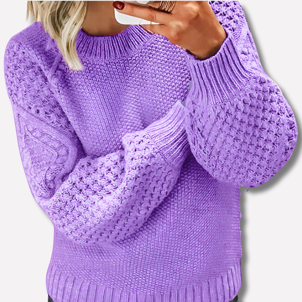 Cozy Soft Knit Sweater for Ladies