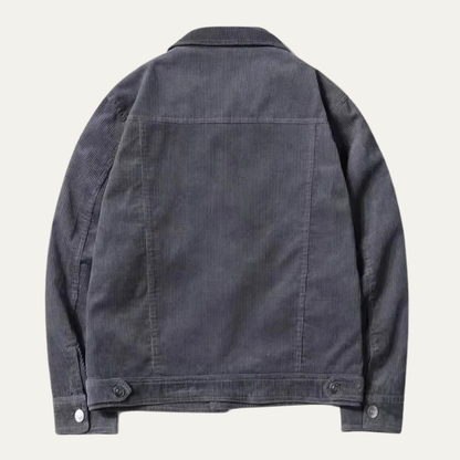 Classic Mens Corduroy Button Down Jacket