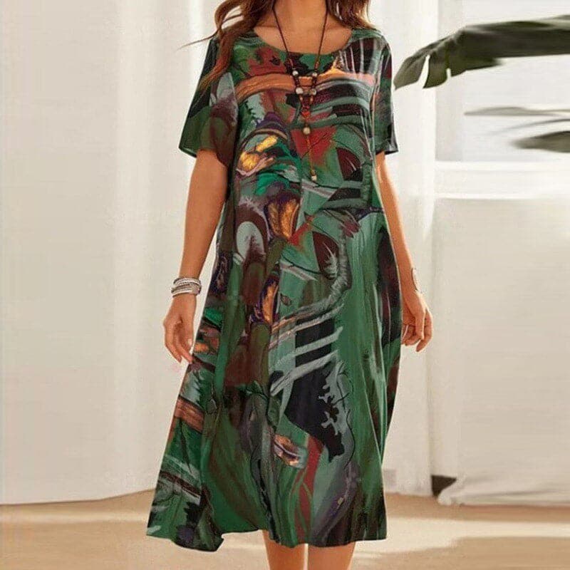 Stylish Women's Dresses in Vibrant Colors and Prints