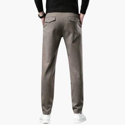 Smart Formal Mens Pants - Classic Fit Dress Trousers