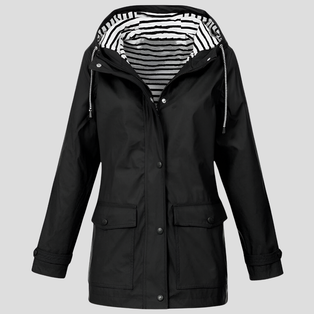 Ladies Waterproof and Breathable Parka Coat