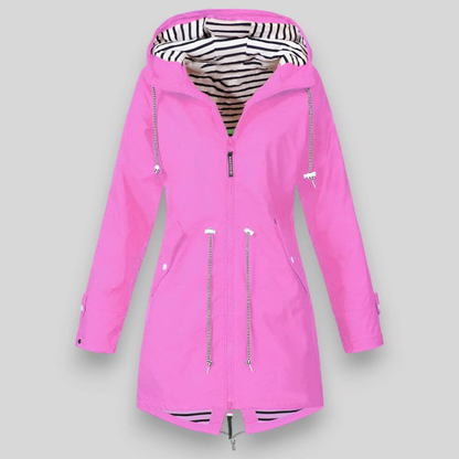 Ladies Waterproof Fashion Coat