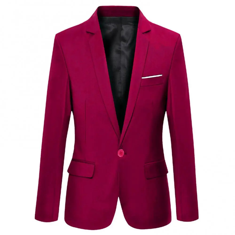 Tailored Fit Executive Jacket for Men