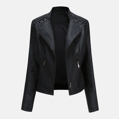 Classic Biker Genuine Leather Jacket